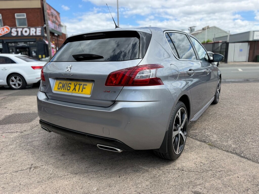 Peugeot 308 308 Allure Blue Hdi Ss Red #8