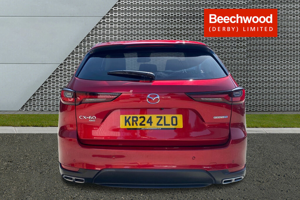 Mazda CX-60 2.5 Phev Exclusive-line KR24ZLO Red #6