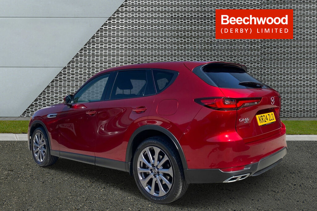 Mazda CX-60 2.5 Phev Exclusive-line KR24ZLO Red #5