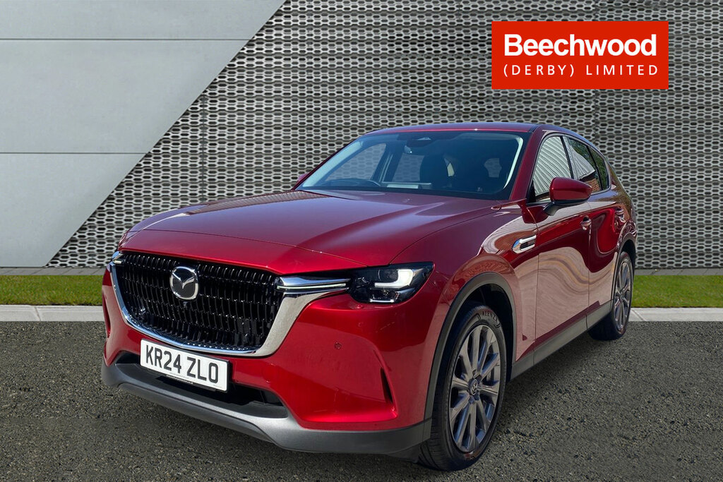 Mazda CX-60 2.5 Phev Exclusive-line KR24ZLO Red #4