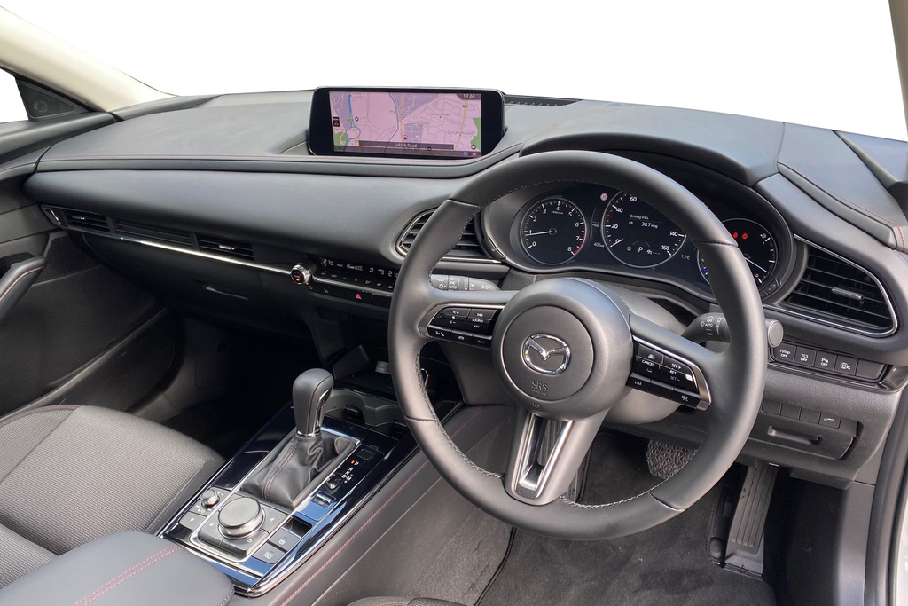 Mazda CX-30 2.0 E-skyactiv X Mhev Homura Sunroof Red #13