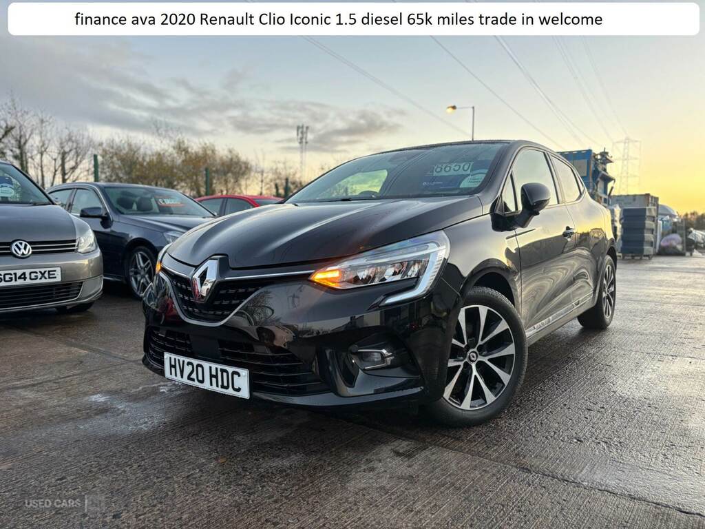Renault Clio 1.5 Dci 85 Iconic Black