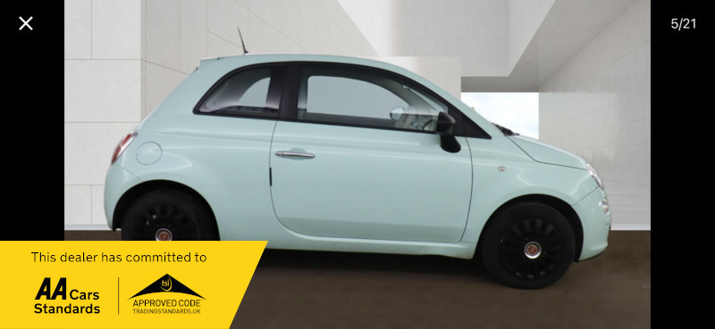 Fiat 500 Pop 1.2 Green #5