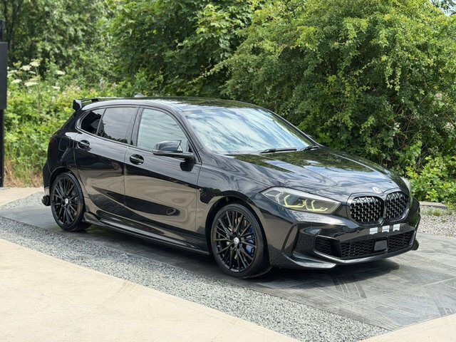 BMW 1 Series 2.0 M135i Hatchback Xdrive Euro 6 MD69EFZ Black #4