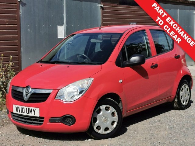 Vauxhall Agila Ecoflex 12V Expression Mpv Red