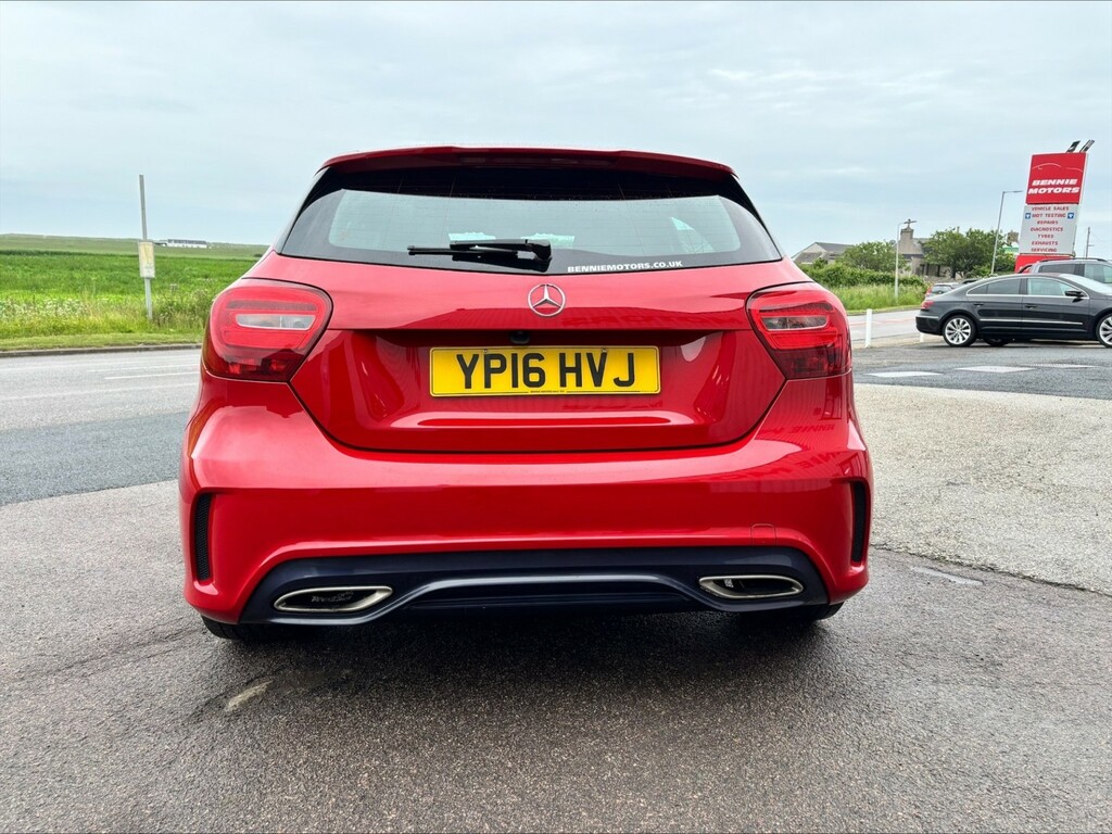 Mercedes-Benz A Class Hatchback 1.6 A180 Amg Line 2016 YP16HVJ Red #4