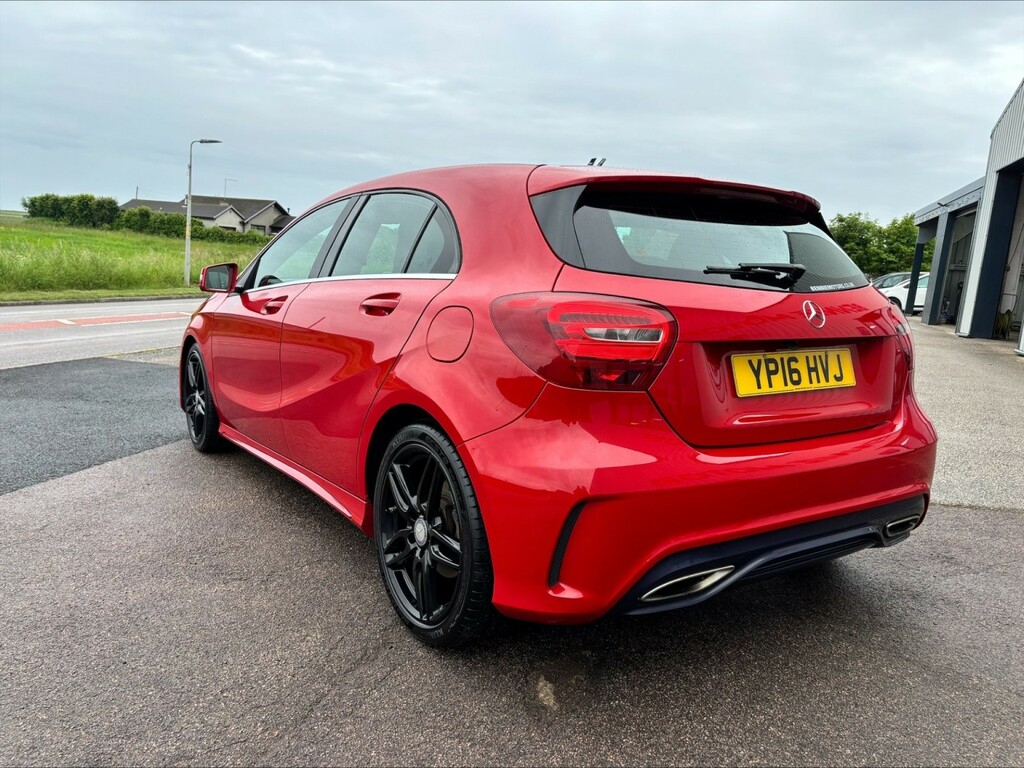 Mercedes-Benz A Class Hatchback 1.6 A180 Amg Line 2016 YP16HVJ Red #5