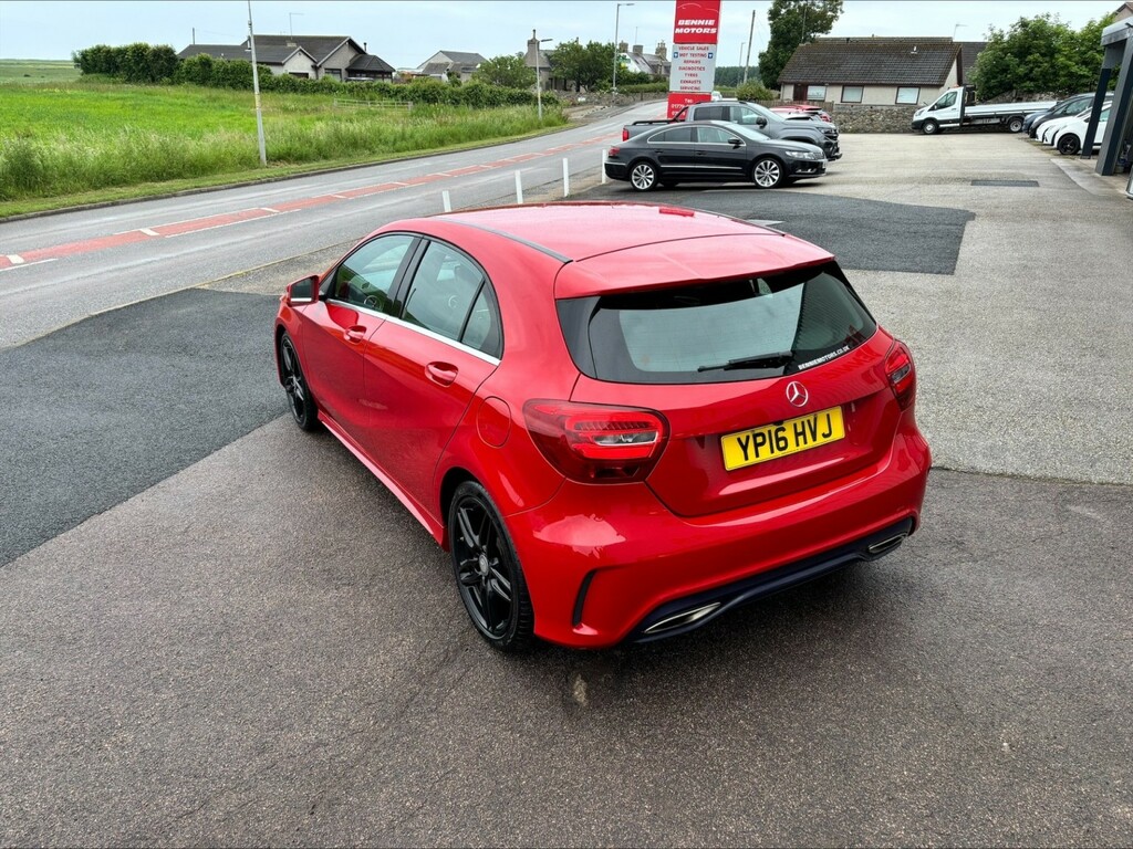 Mercedes-Benz A Class Hatchback 1.6 A180 Amg Line 2016 YP16HVJ Red #6