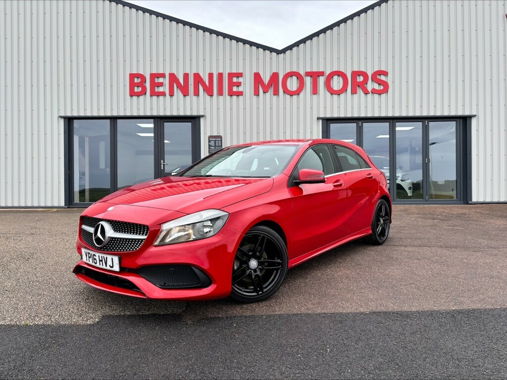 Mercedes-Benz A Class Hatchback 1.6 A180 Amg Line 2016 Red