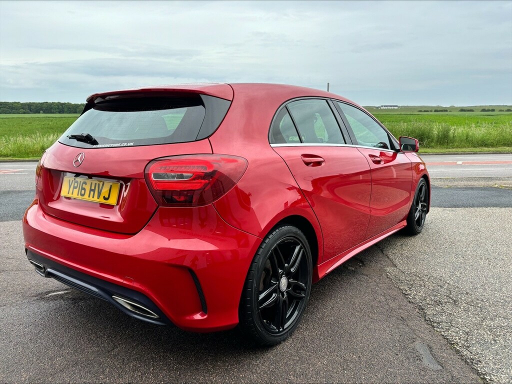 Mercedes-Benz A Class Hatchback 1.6 A180 Amg Line 2016 YP16HVJ Red #3
