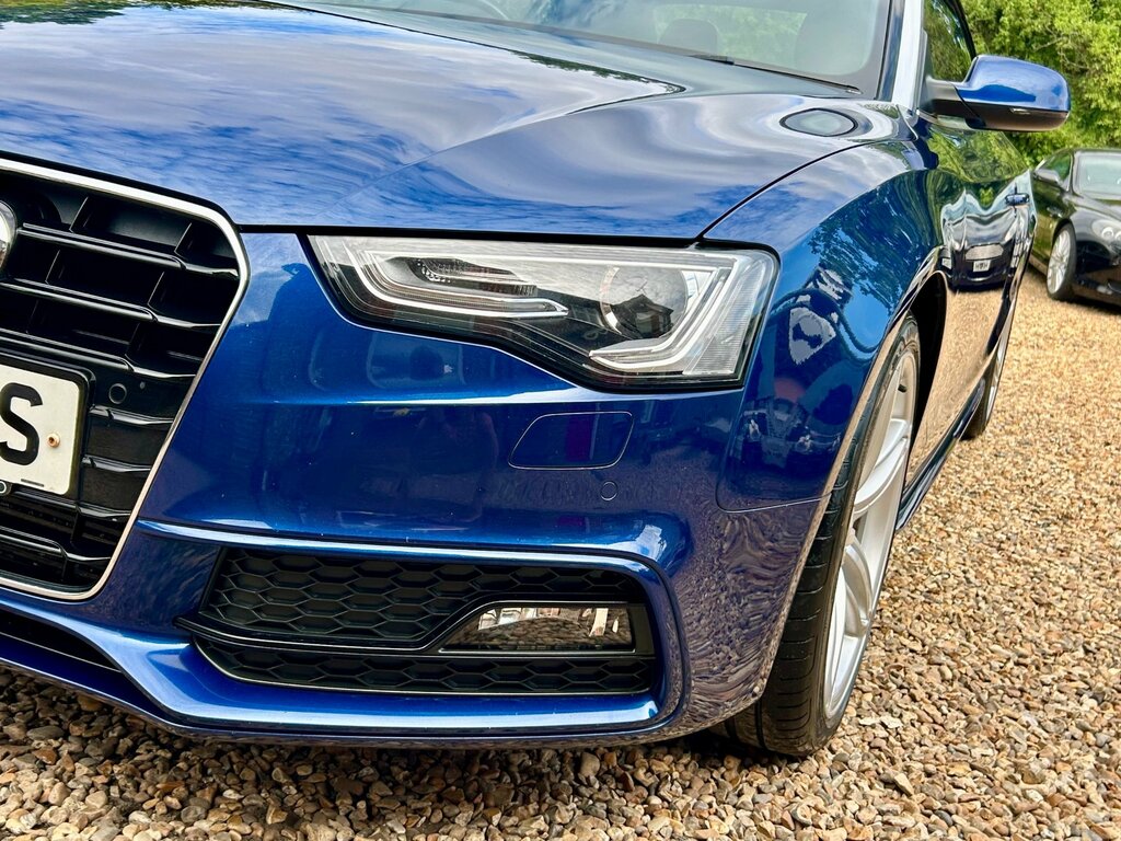 Audi A5 2.0 Tdi S Line Special Edition Convertible Die Blue #6