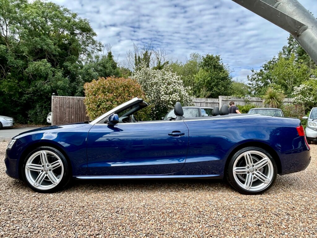 Audi A5 2.0 Tdi S Line Special Edition Convertible Die Blue #2