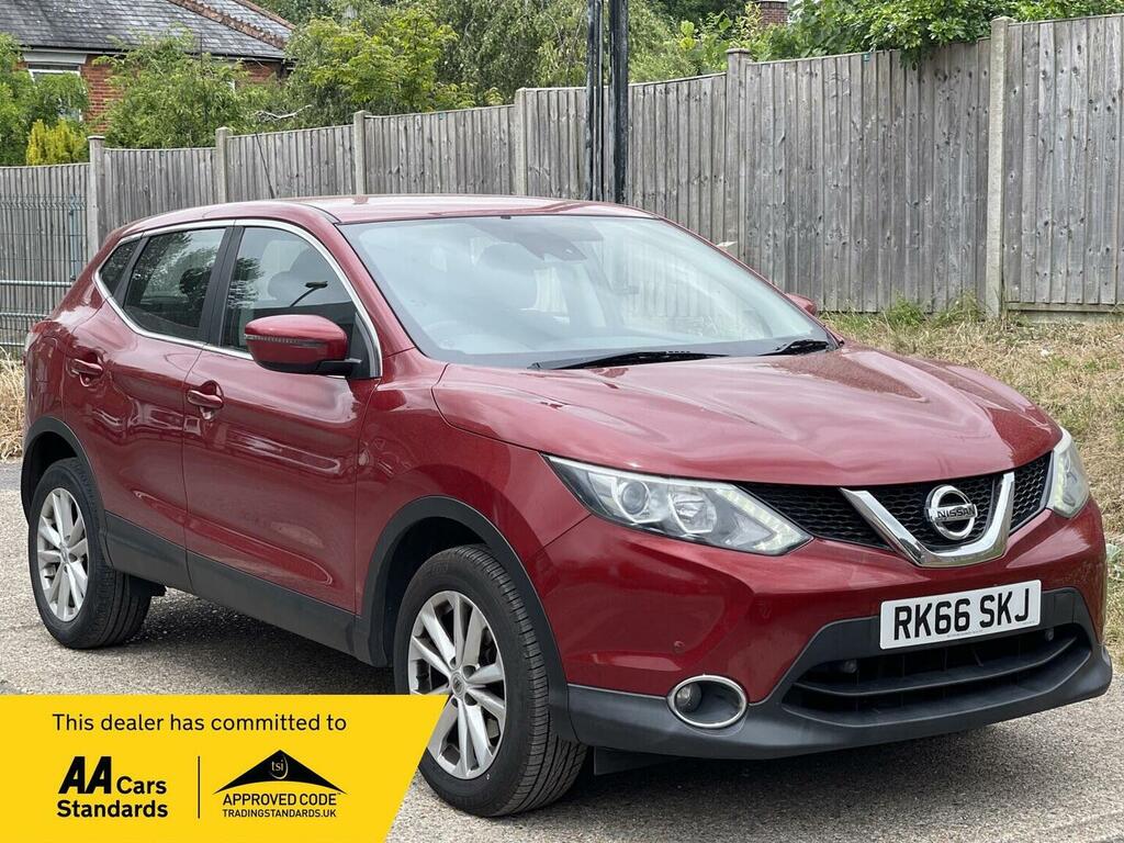Nissan Qashqai 1.5 Dci Acenta 2Wd Euro 6 Ss Red