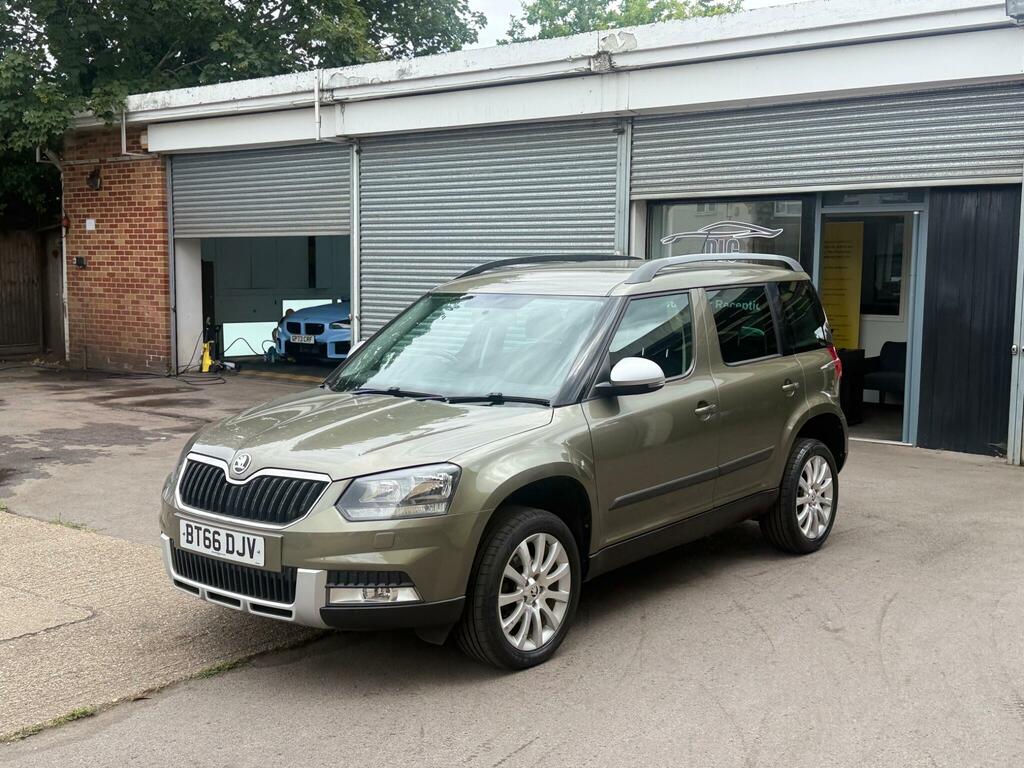 Skoda Yeti 1.2 Tsi Se Outdoor Dsg Euro 6 Ss Green #4