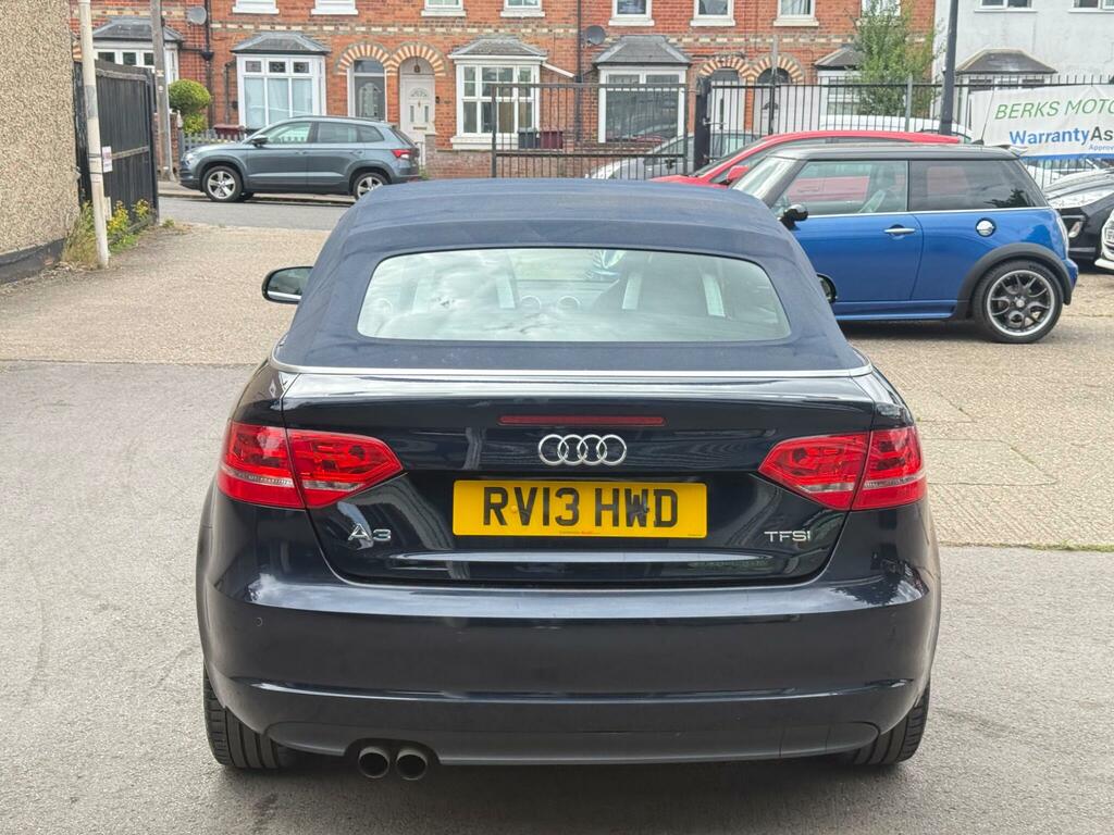 Audi A3 Cabriolet Tdi S Line Final Black #11
