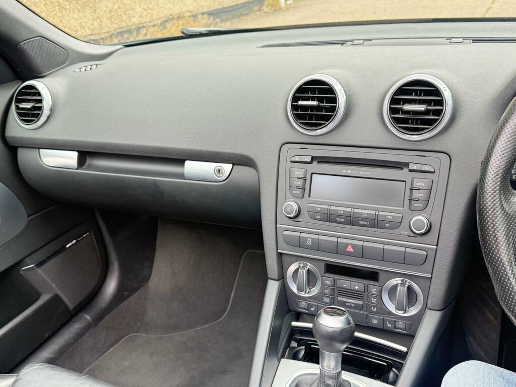 Audi A3 Cabriolet Tdi S Line Final Black #18