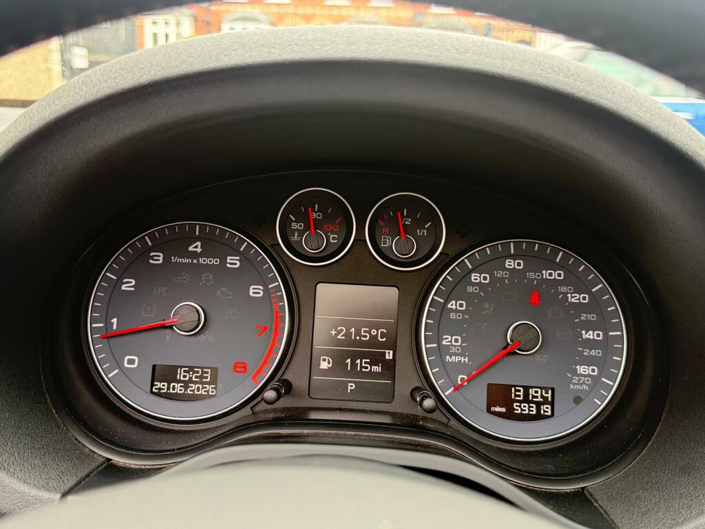 Audi A3 Cabriolet Tdi S Line Final Black #34