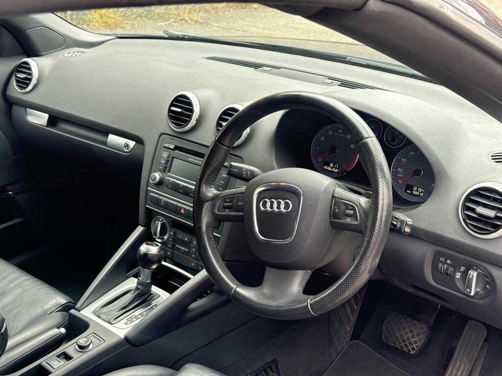 Audi A3 Cabriolet Tdi S Line Final Black #15