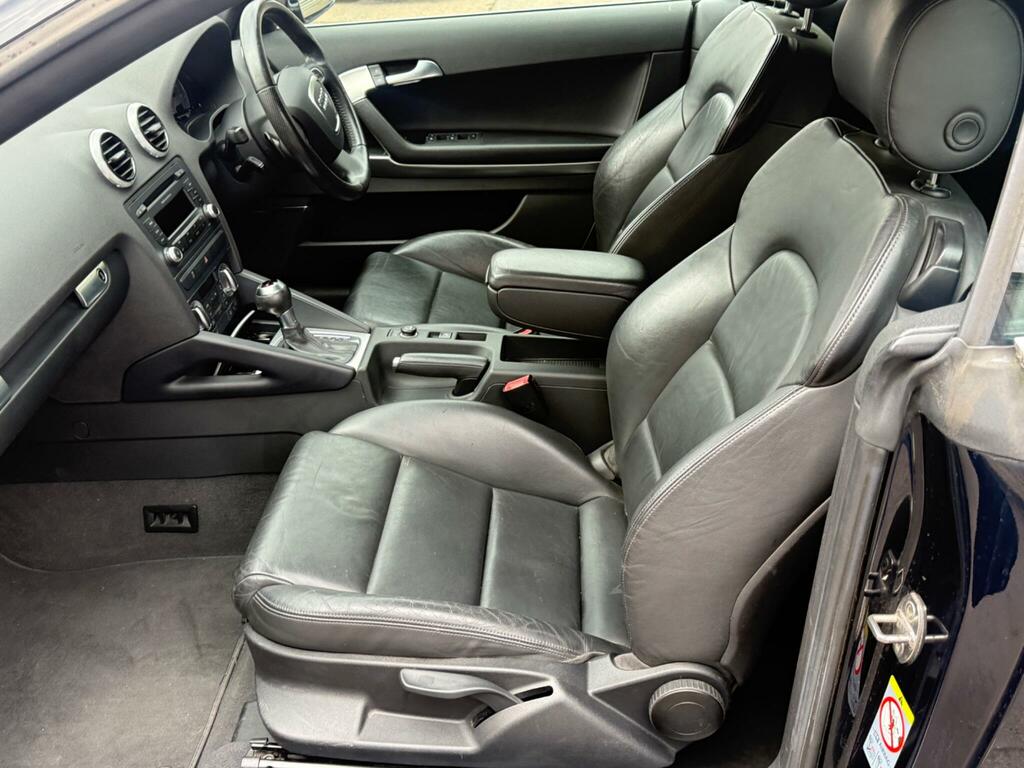 Audi A3 Cabriolet Tdi S Line Final Black #37