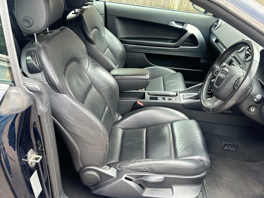 Audi A3 Cabriolet Tdi S Line Final Black #22