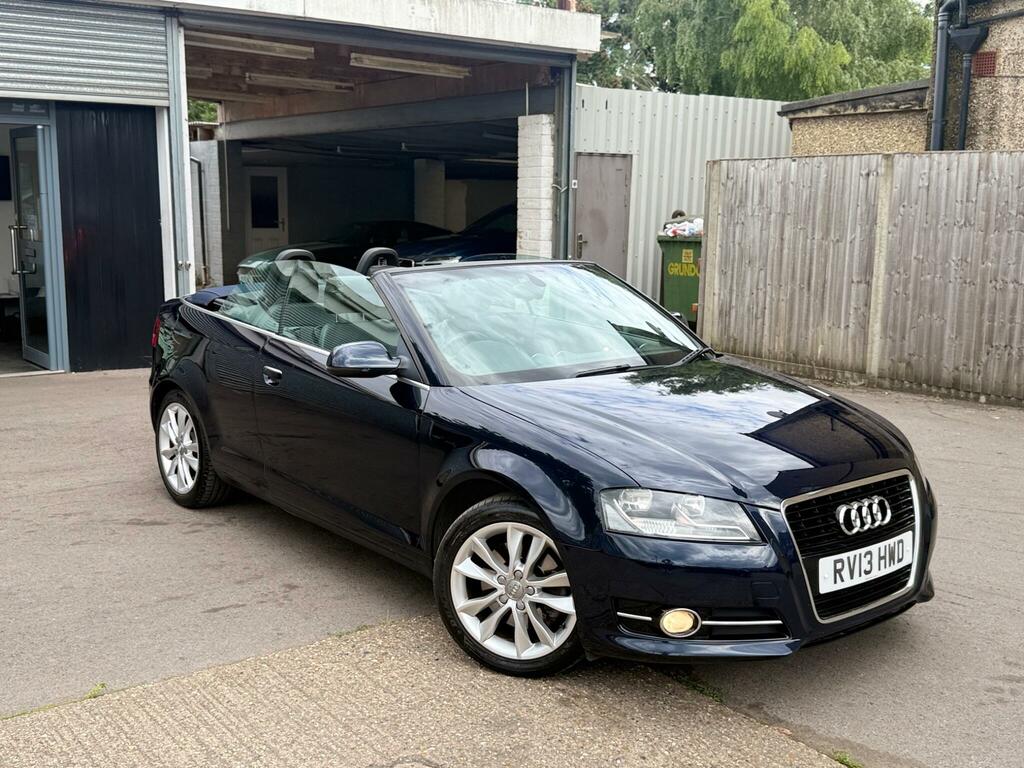 Audi A3 Cabriolet Tdi S Line Final Black #8