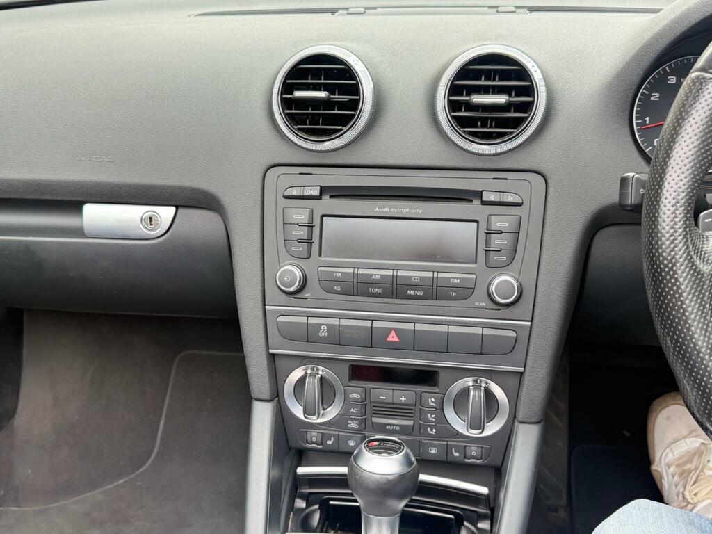 Audi A3 Cabriolet Tdi S Line Final Black #38