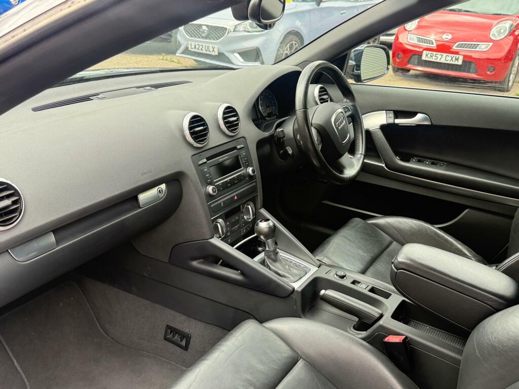 Audi A3 Cabriolet Tdi S Line Final Black #14