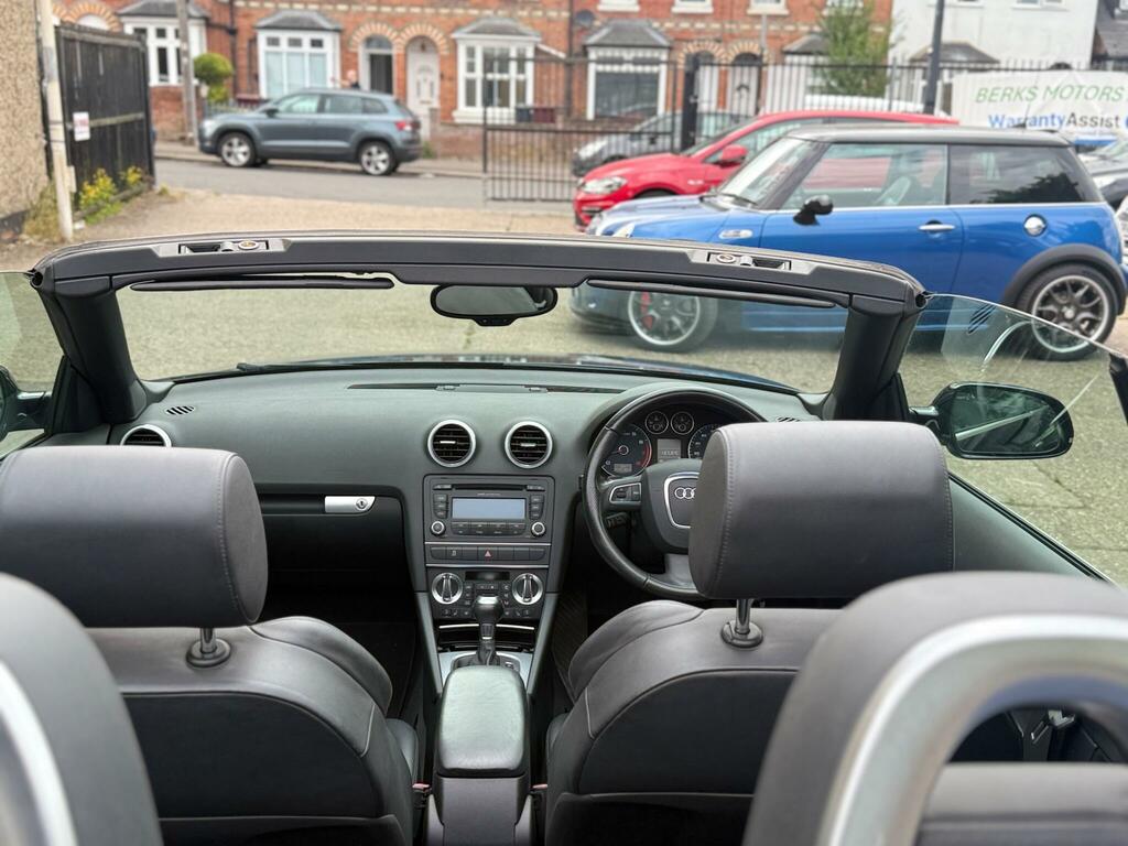 Audi A3 Cabriolet Tdi S Line Final Black #21