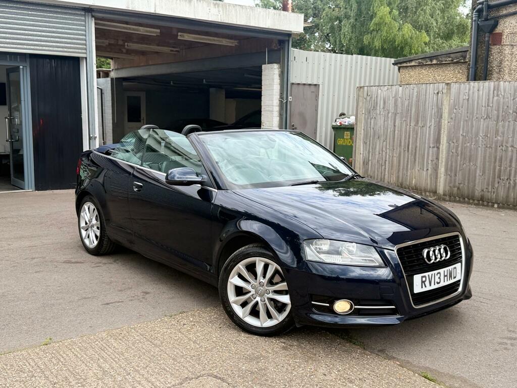 Audi A3 Cabriolet Tdi S Line Final Black #7