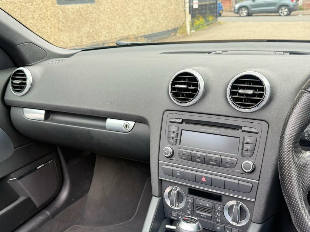 Audi A3 Cabriolet Tdi S Line Final Black #17