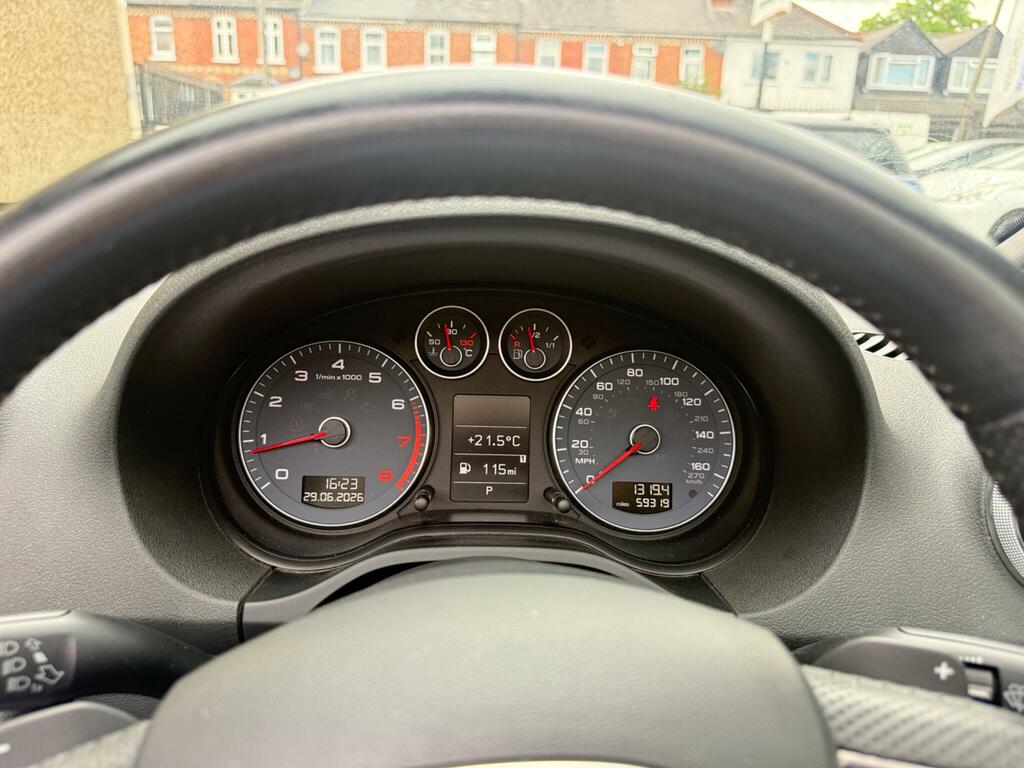 Audi A3 Cabriolet Tdi S Line Final Black #35