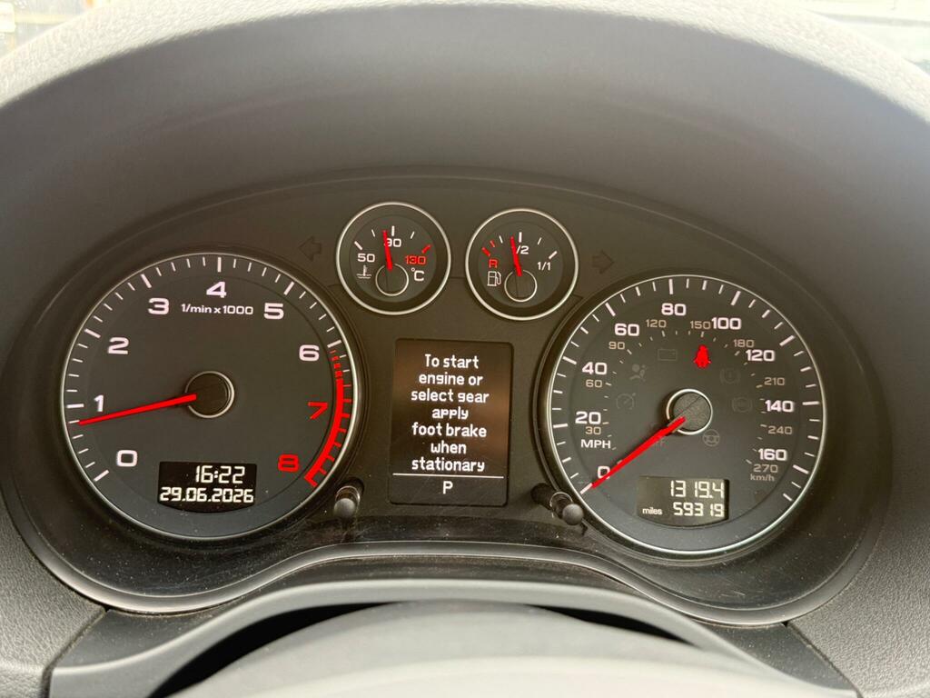 Audi A3 Cabriolet Tdi S Line Final Black #33