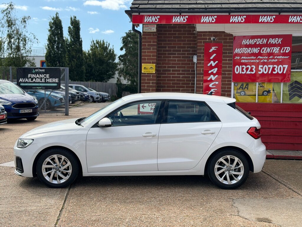 Audi A1 1.0 Tfsi 30 Sport Sportback Euro GC69AFJ White #6