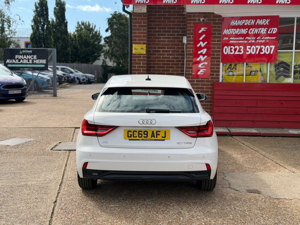 Audi A1 1.0 Tfsi 30 Sport Sportback Euro GC69AFJ White #4