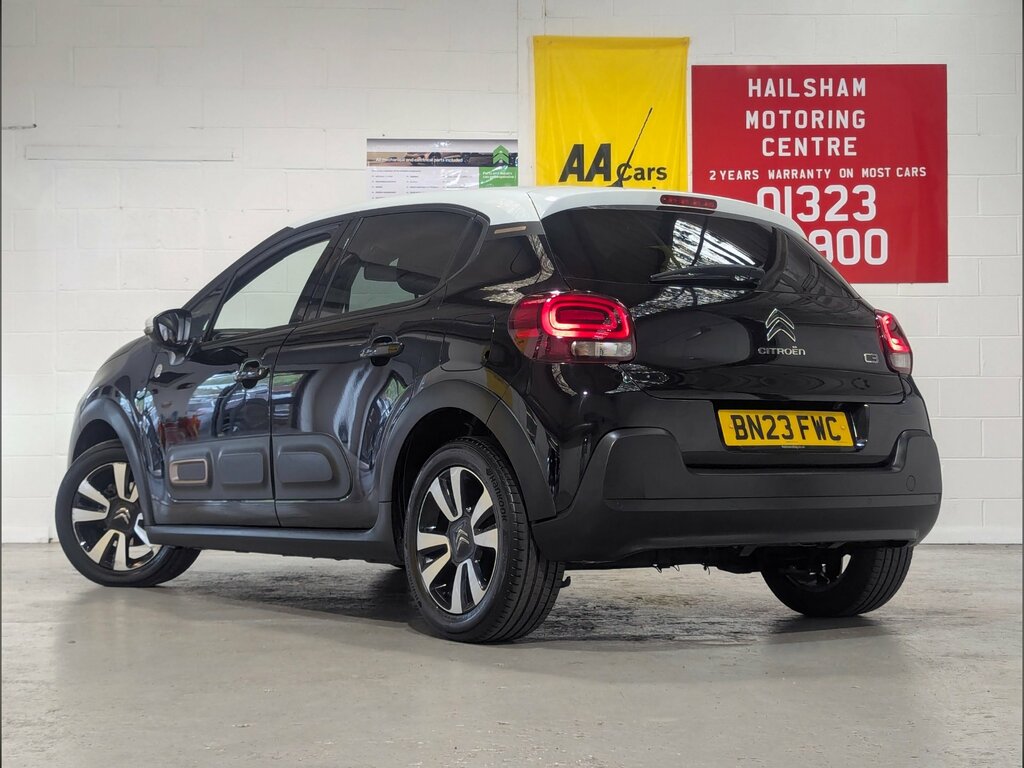 Citroen C3 1.2 Puretech C-series Edition Hatchback BN23FWC Black #4