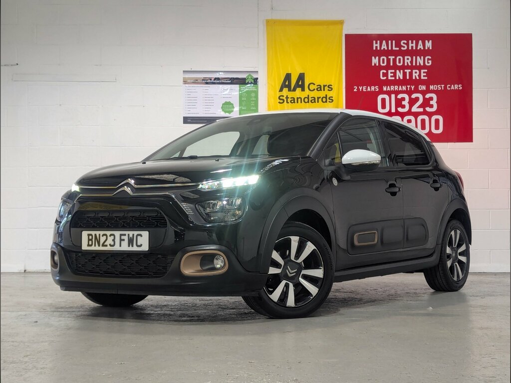 Citroen C3 1.2 Puretech C-series Edition Hatchback BN23FWC Black #2