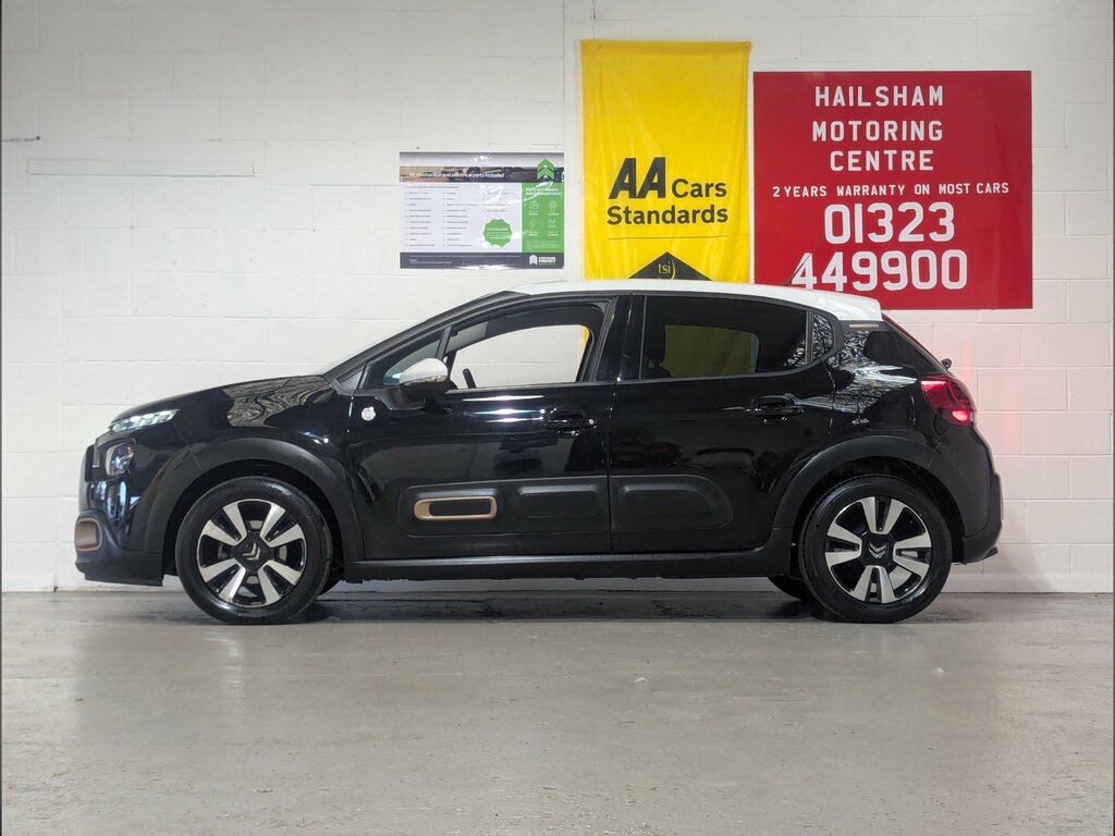 Citroen C3 1.2 Puretech C-series Edition Hatchback BN23FWC Black #3