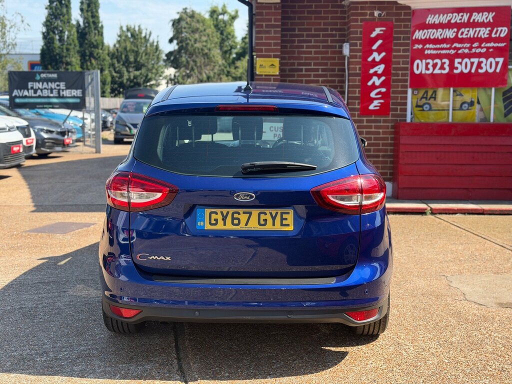 Ford C-Max 1.5 Tdci Zetec Mpv Euro 6 Ss GY67GYE Blue #4
