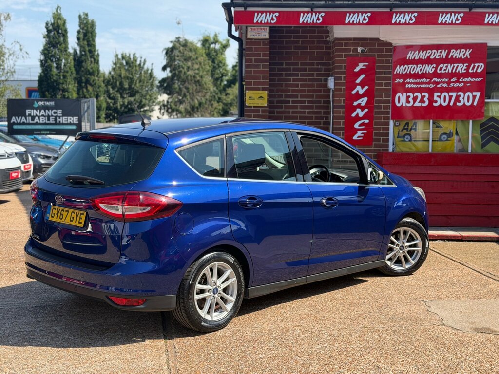 Ford C-Max 1.5 Tdci Zetec Mpv Euro 6 Ss GY67GYE Blue #3
