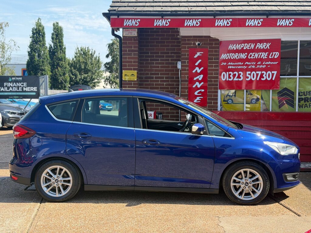 Ford C-Max 1.5 Tdci Zetec Mpv Euro 6 Ss GY67GYE Blue #2