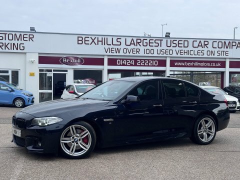 BMW 5 Series 535D M Sport Black