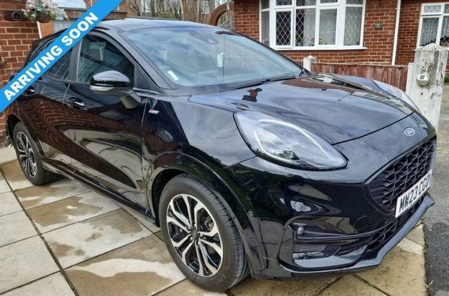 Ford Puma 2023 1.0T Ecoboost Mhev St-line Suv Hyb Black