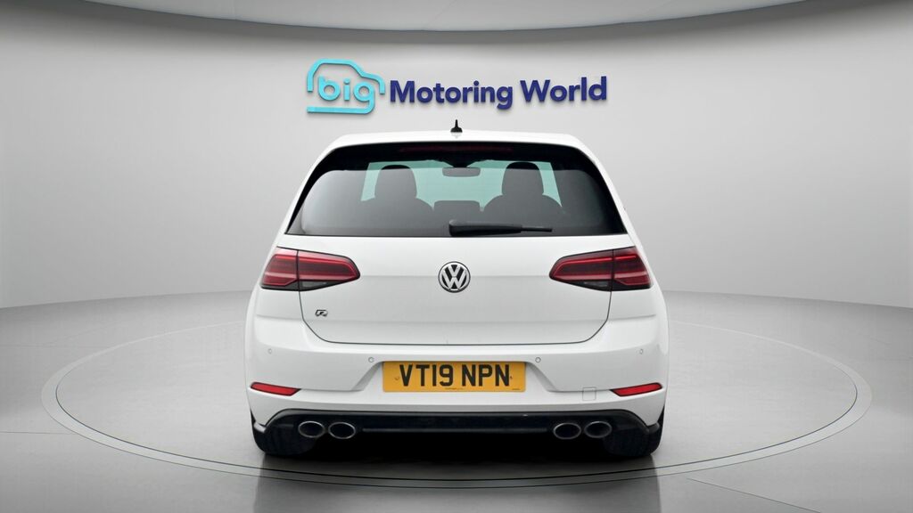 Volkswagen Golf R White #6