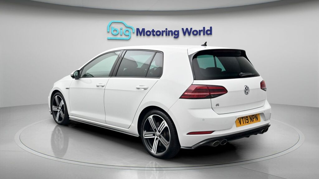 Volkswagen Golf R White #5
