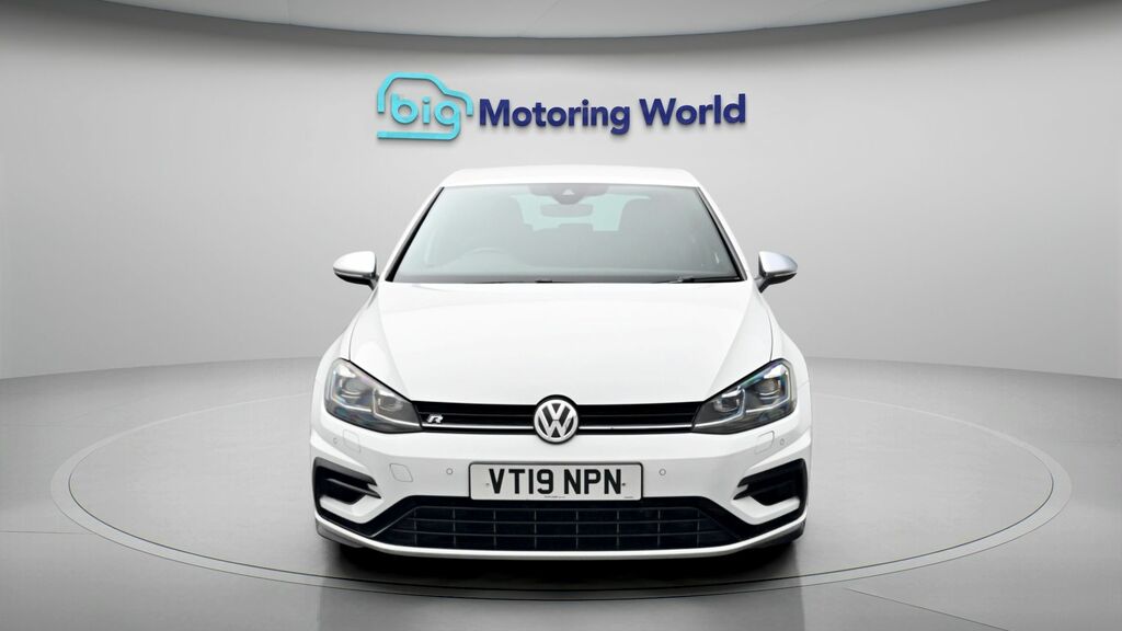 Volkswagen Golf R White #2