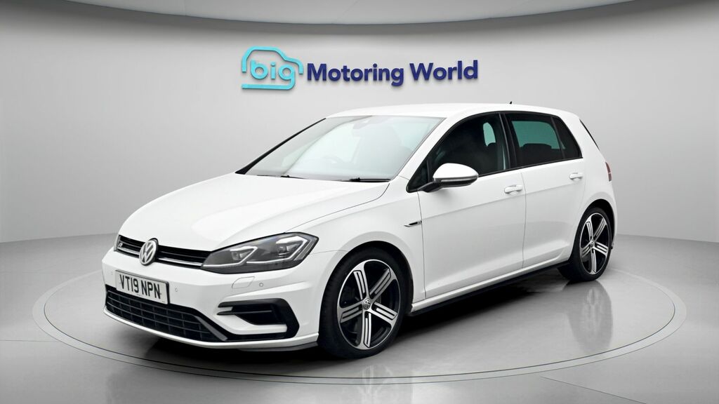 Volkswagen Golf R White #3