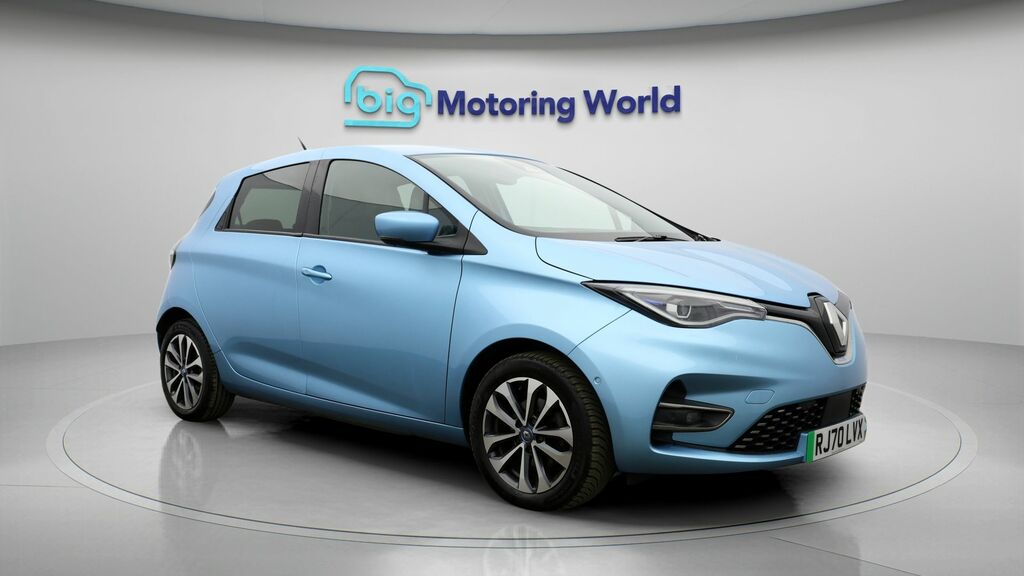 Renault Zoe Gt Line Blue
