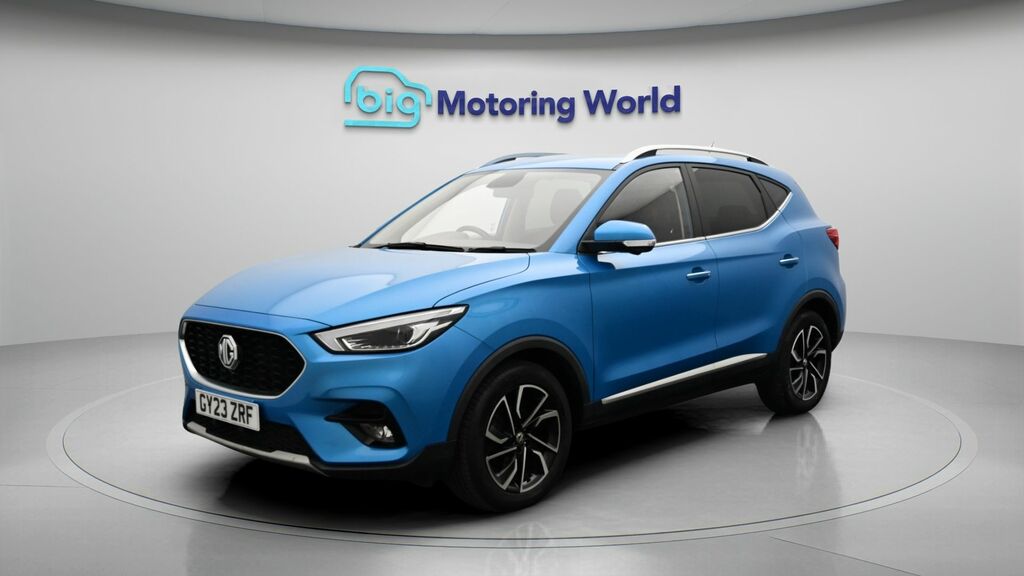 MG ZS Exclusive Blue #3