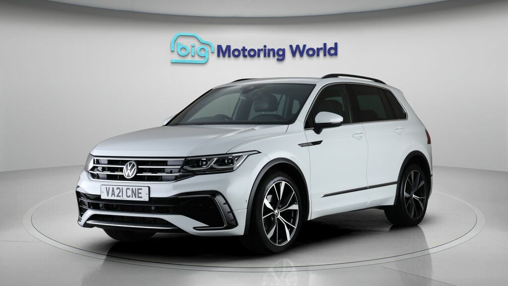 Volkswagen Tiguan R-line VA21CNE White #3