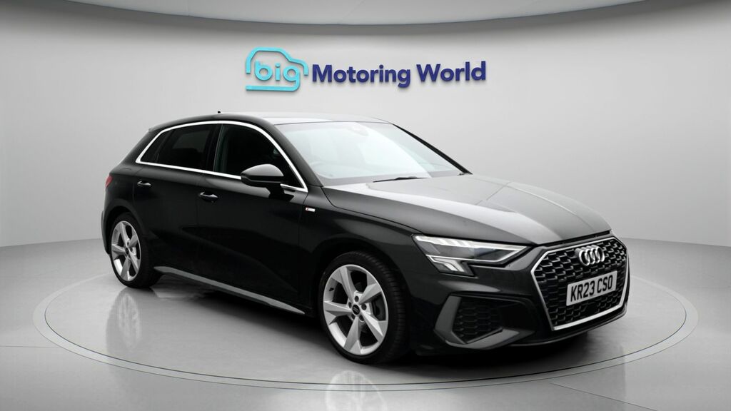 Audi A3 S Line KR23CSO Black